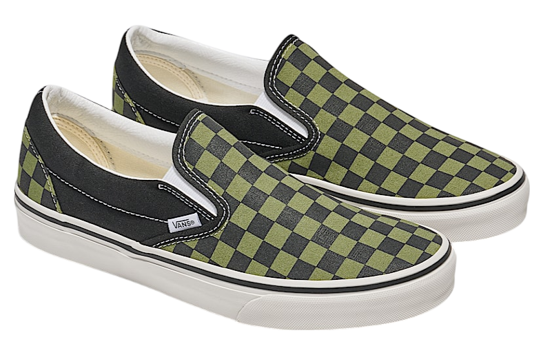 Vans Classic Slip-On WMNS Black / Loden Green - Apr 2025 