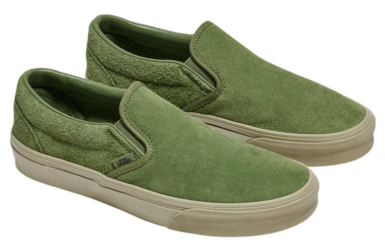 Vans Classic Slip-On WMNS Suede Mix Elm Green - Oct 2024  display picture 3