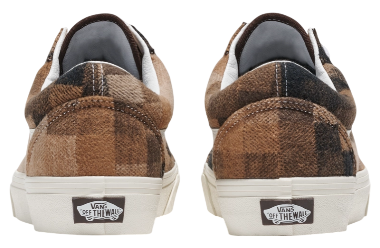 Vans Old Skool Sweater Check Brown - Oct 2024 - VN000CR5DFM  display picture 3