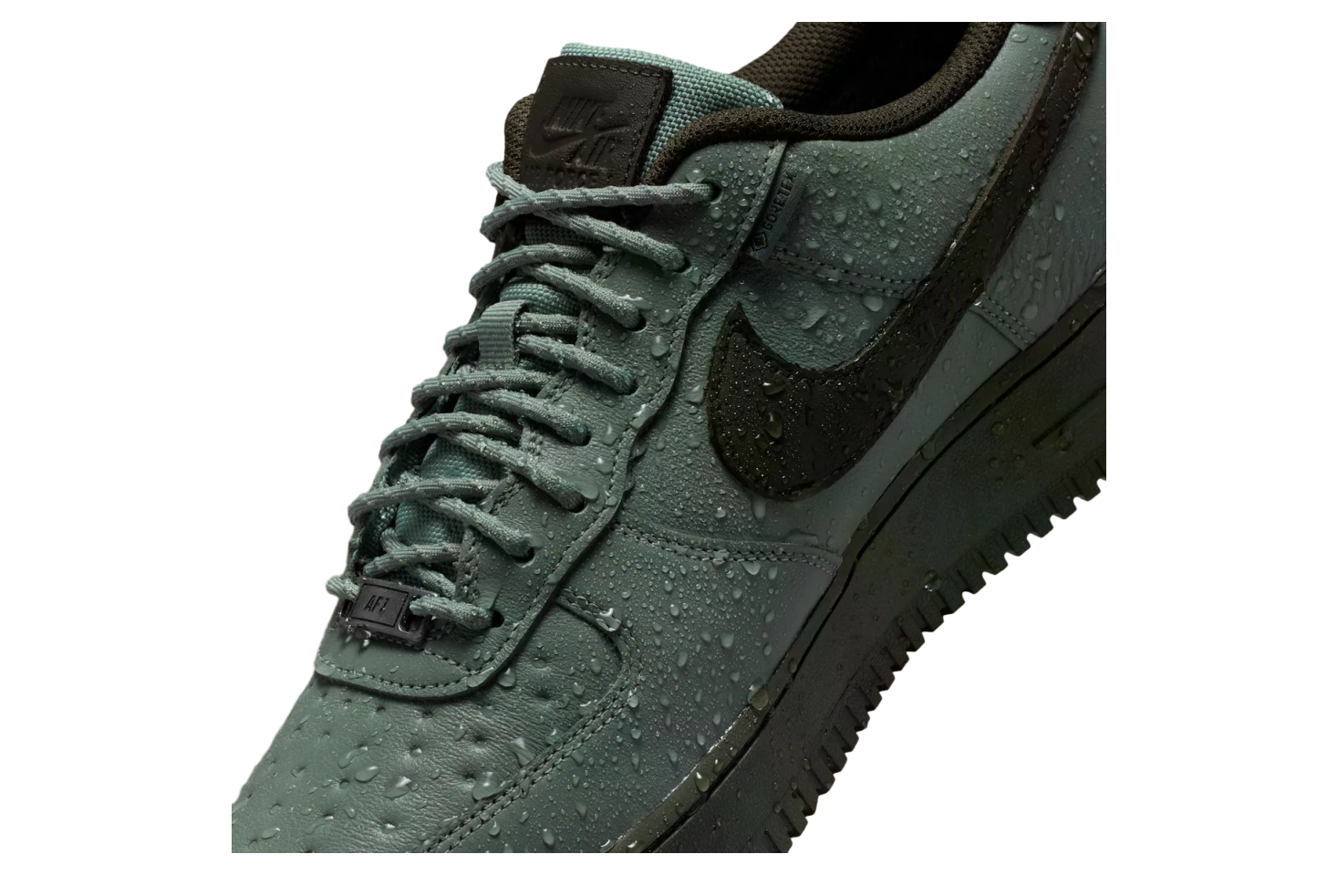 Vibram x Nike Air Force 1 Low Clay Green / Speed Yellow - Oct 2025 