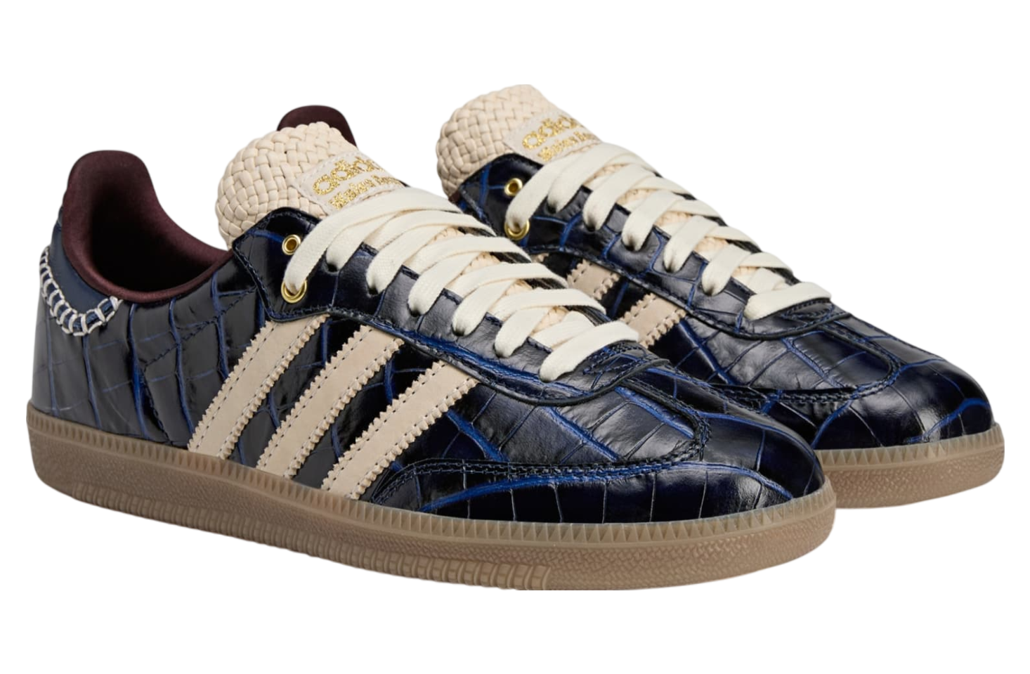 Wales Bonner x Adidas Samba OG Collegiate Navy / Wonder White 