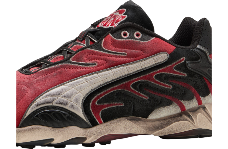 A$ap Rocky x Puma Inhale Distressed Black / Pop Red - Sep 2024 - 402453 ...