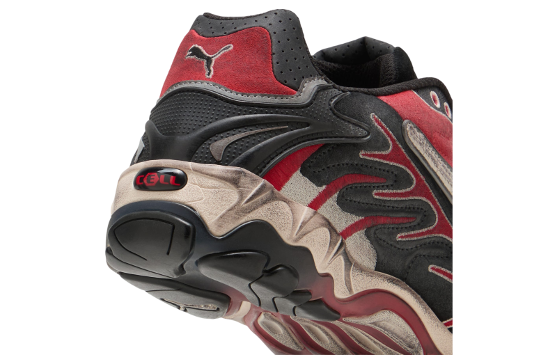A$ap Rocky x Puma Inhale Distressed Black / Pop Red - Sep 2024 - 402453 ...