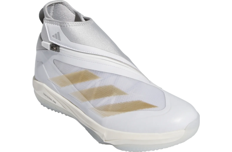 Adidas Adizero Impact+ Turf Baseball Cloud White / Gold Metallic - Sep ...