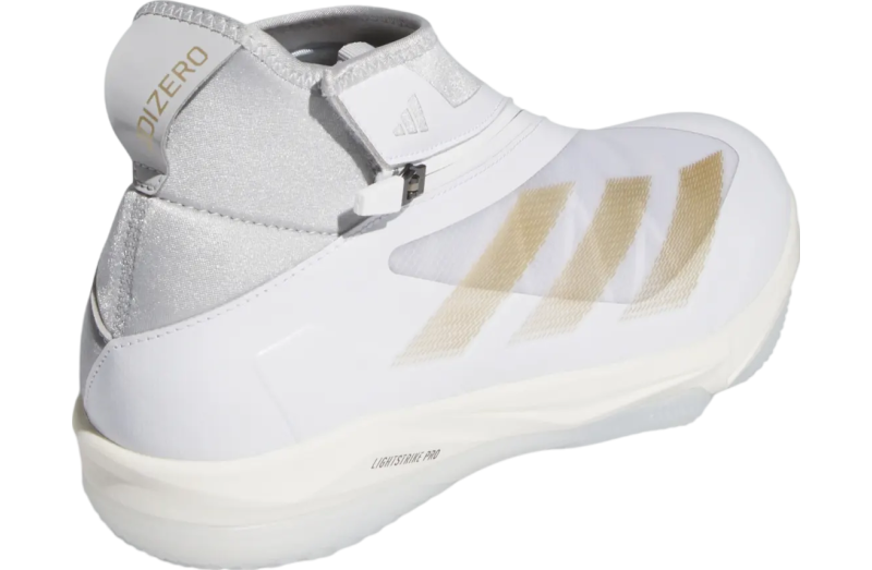 Adidas Adizero Impact+ Turf Baseball Cloud White / Gold Metallic - Sep ...