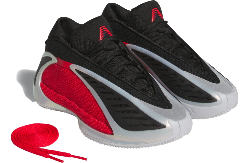 Adidas Anthony Edwards 2 J GS Silver Metallic / Pure Ruby - Mar 2026 ...