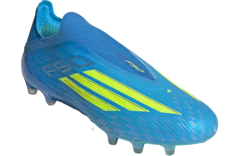 Lucid Rays Adidas F50 Elite Laceless Artificial Ground Lucid Ray Blue / Team Solar ...