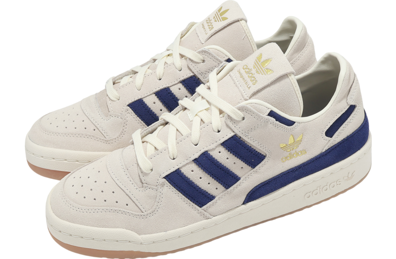 Adidas Forum Low CL Cream White / Dark Blue - Oct 2024 - IF9681 ...