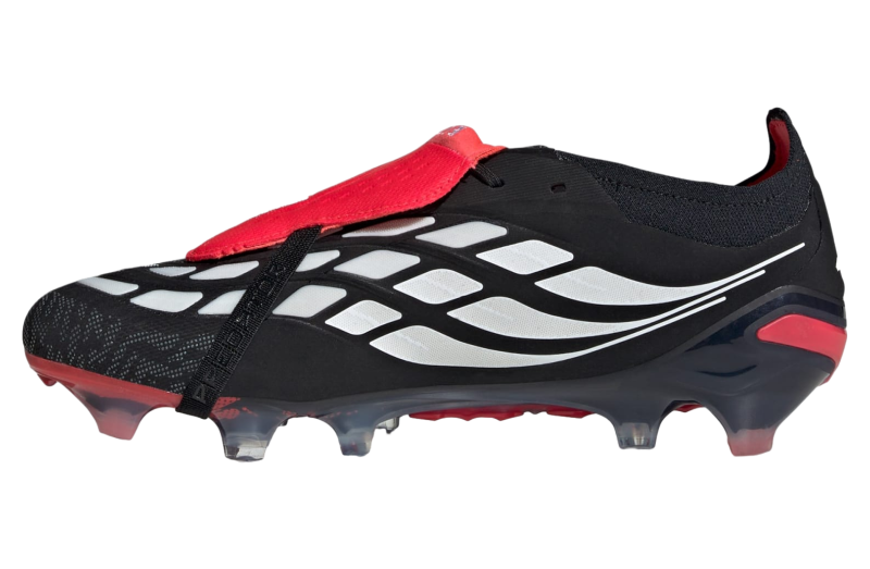 Js0375 Predator Adidas Predator Elite Fold-Over Tongue FG Core Black / Cloud White ...