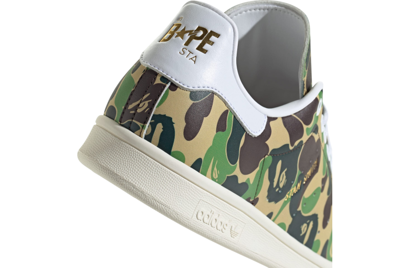 BAPE x adidas Stan Smith ABC Camo - Aug 2024 - IG8949 