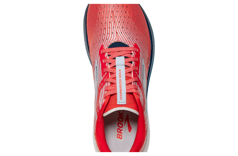 Brooks Hyperion Max Cherry Tomato / Arctic Ice - Sep 2024  display picture 2