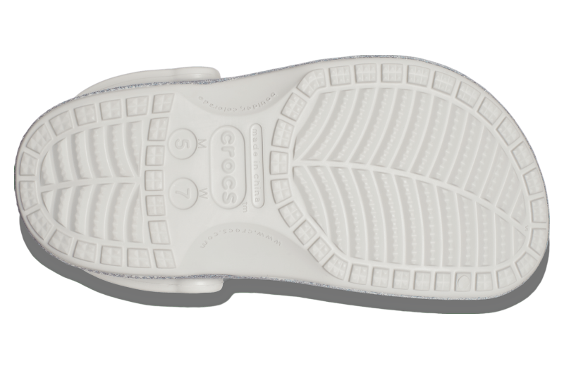 Crocs Baya Glitter Clog Silver Glitter - Jan 2023 - 205925-0IC ...