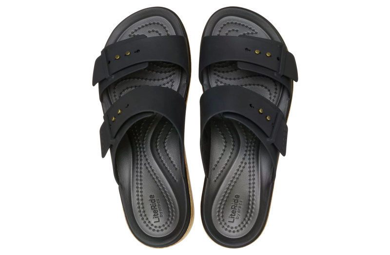 Crocs Brooklyn Cork Buckle WMNS Black - Sep 2024 - 211252-001 ...