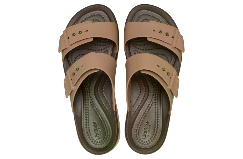 Crocs Brooklyn Cork Buckle WMNS Milk Chocolate - Sep 2024 - 211252-2JJ ...