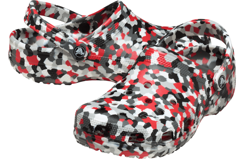 Crocs Classic Confetti Clog Red / Multi - Oct 2025 - 212462-7BR ...