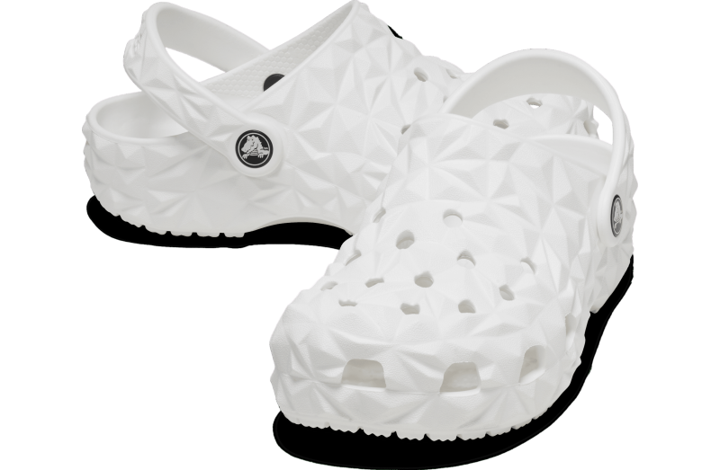 Crocs Classic Geometric Clog GS White - Jun 2023 - 209572-100 ...