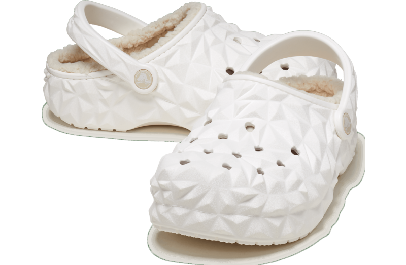 Crocs Classic Lined Geometric Clog White - Aug 2023 - 210069  display picture 3