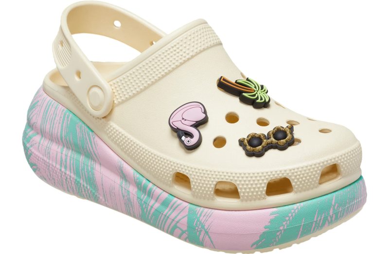 Crocs Springi Crocs Crush Spring Break Clog Vanilla / Multi - Aug 2022 - 208405-1FR ...