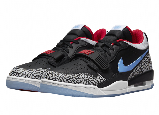 Jordan Legacy 312 Low Chicago Flag - May 2022 - CD7069-004  display picture 3