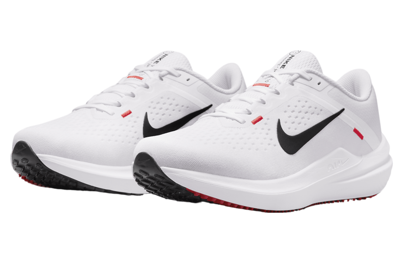 Nike Air Winflo 10 White Black Light Crimson - Jun 2023  display picture 1