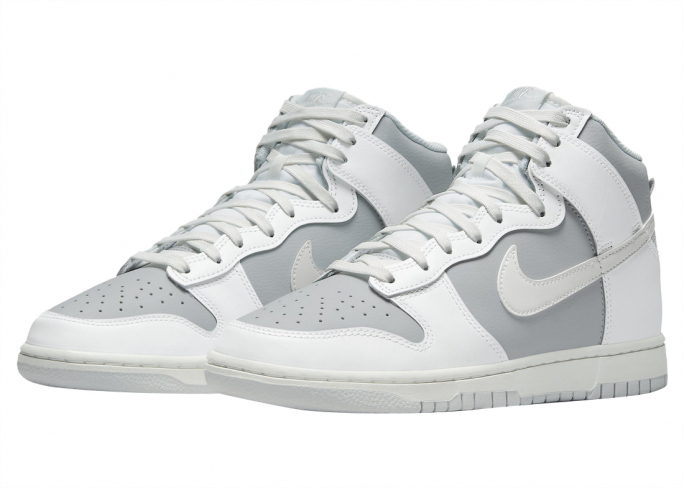 Nike Dunk High Grey White - May 2022 - DJ6189-100  display picture 3