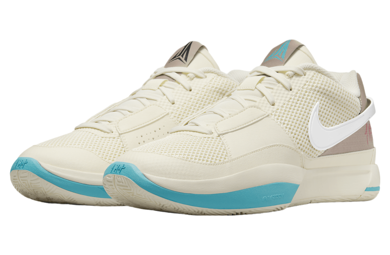 Nike Ja 1 Vacation Coconut Milk / Khaki - Apr 2024 - DR8785  display picture 2