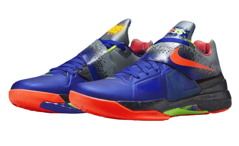 Nike KD 4 Nerf 2024 - Aug 2024 - FQ8180-400 - KicksOnFire.com display picture 3