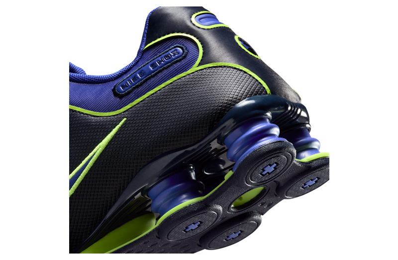Nike Shox NZ Mens Size 9.5 Lapis/Blue Void/Volt/Lapis Running Shoes IQ8264-400 NEW Nike Shox NZ  main image 4