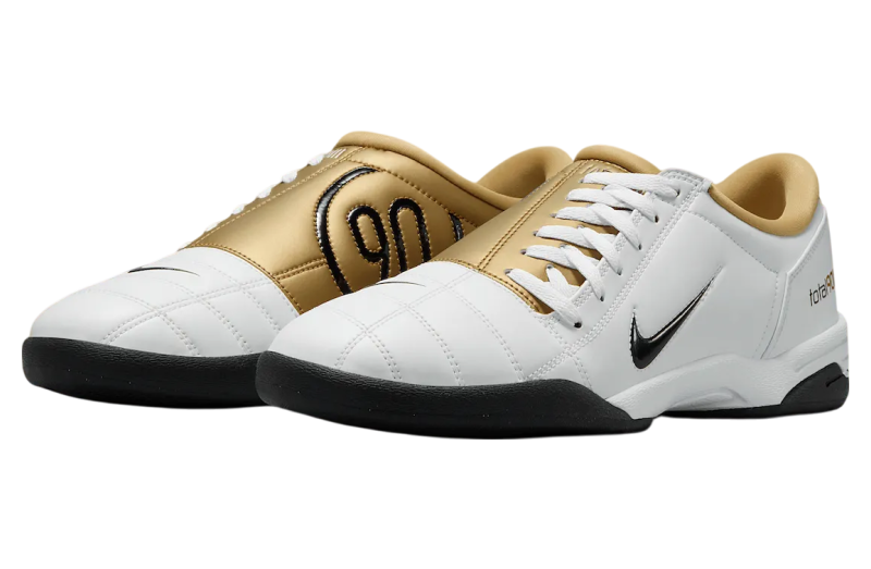 Total 90 Line Pattern Nike Total 90 White / Gold - Dec 2025 - HJ9351-101 - KicksOnFire.com