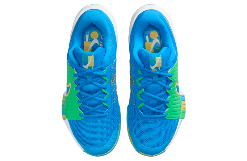 Nike Zoom Challenge Blue Hero Green Shock Men\'s Size 7.5 Sneakers FQ4154-401 Nike Men`s Challenge GP PB - FQ4154-401 – All About Tennis main image 3