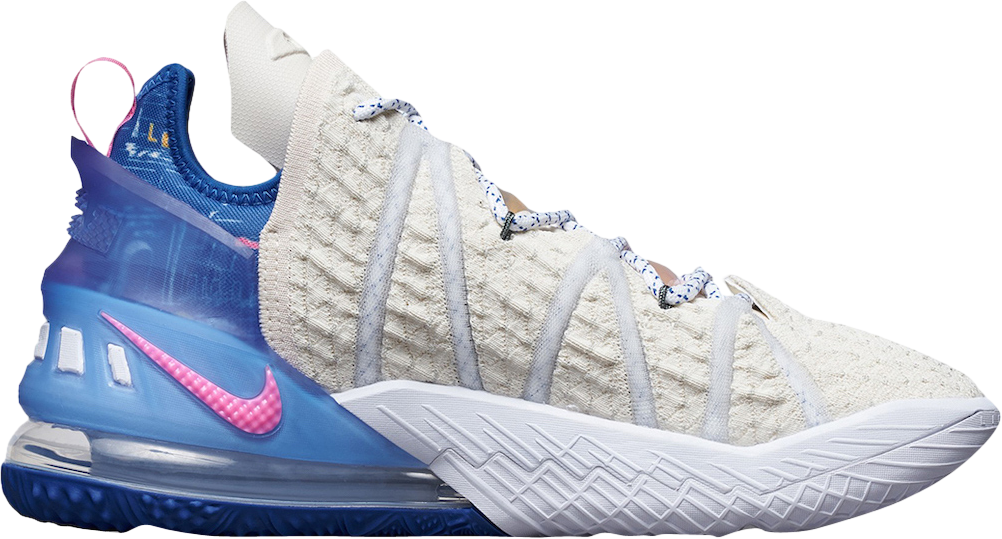 Nike LeBron 18 Los Angeles By Day - Nov 2020 - DB8148-200  display picture 3