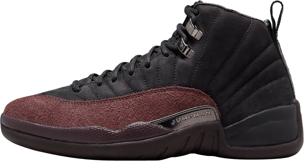 A Ma Maniére x Air Jordan 12 WMNS Black Burgundy Crush