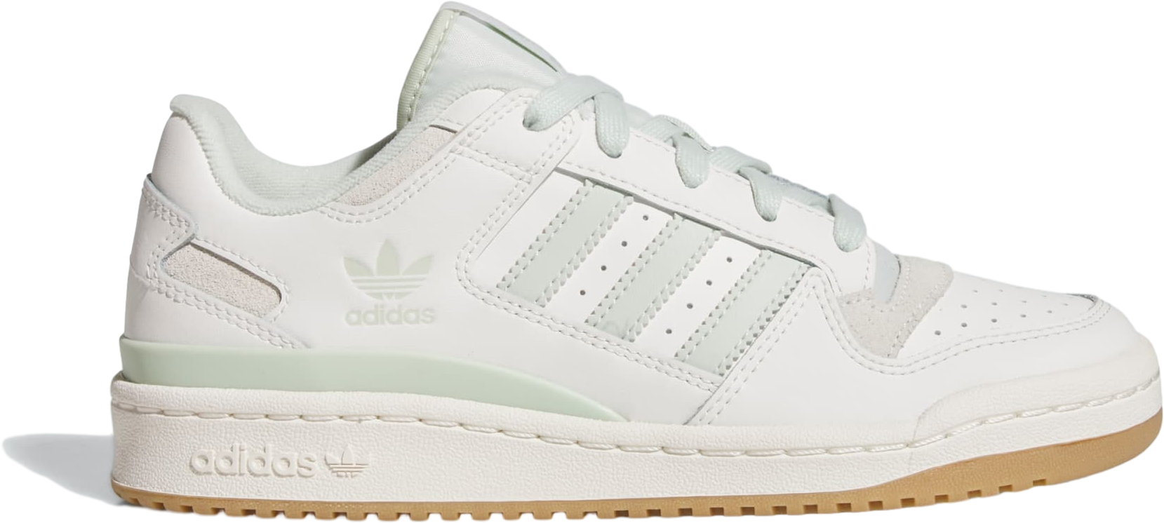 Adidas Forum Low CL WMNS Cloud White / Linen Green - Aug 2025 