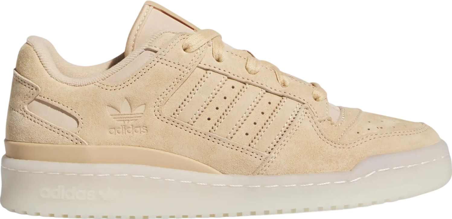 Adidas Forum Low CL WMNS Magic Beige / Cream White | KicksOnFire