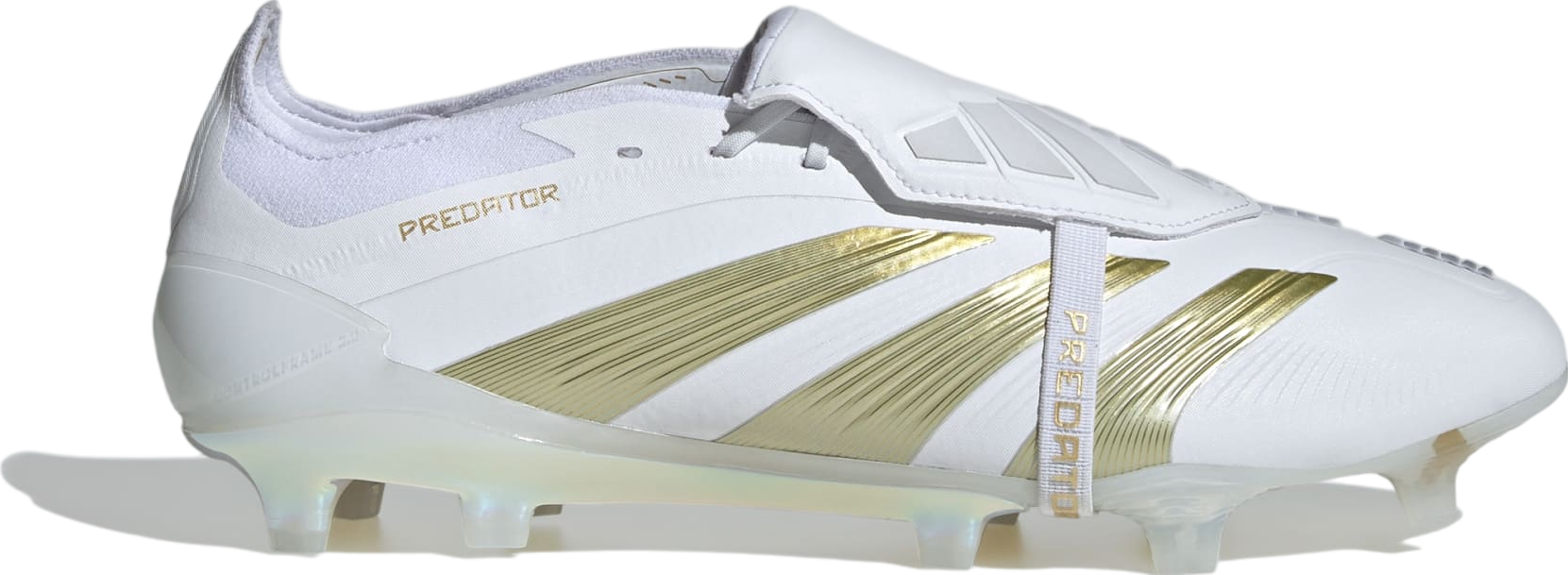 Adidas Predator Elite Laceless FG WMNS Cloud White / Gold 