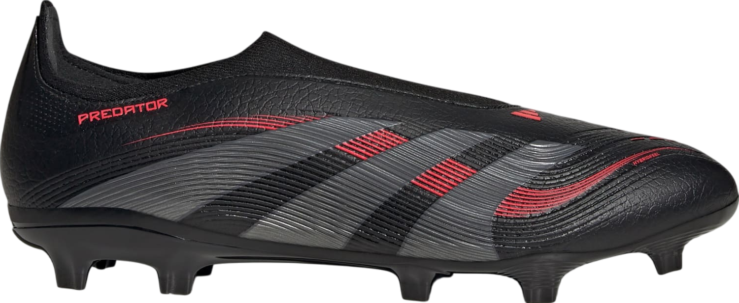 Adidas Predator League Laceless FG/MG Core Black / Grey Four