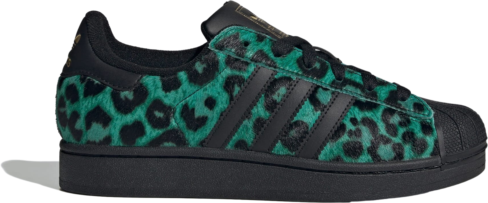 Adidas Superstar II WMNS Semi Screaming Green / Core Black - Apr 