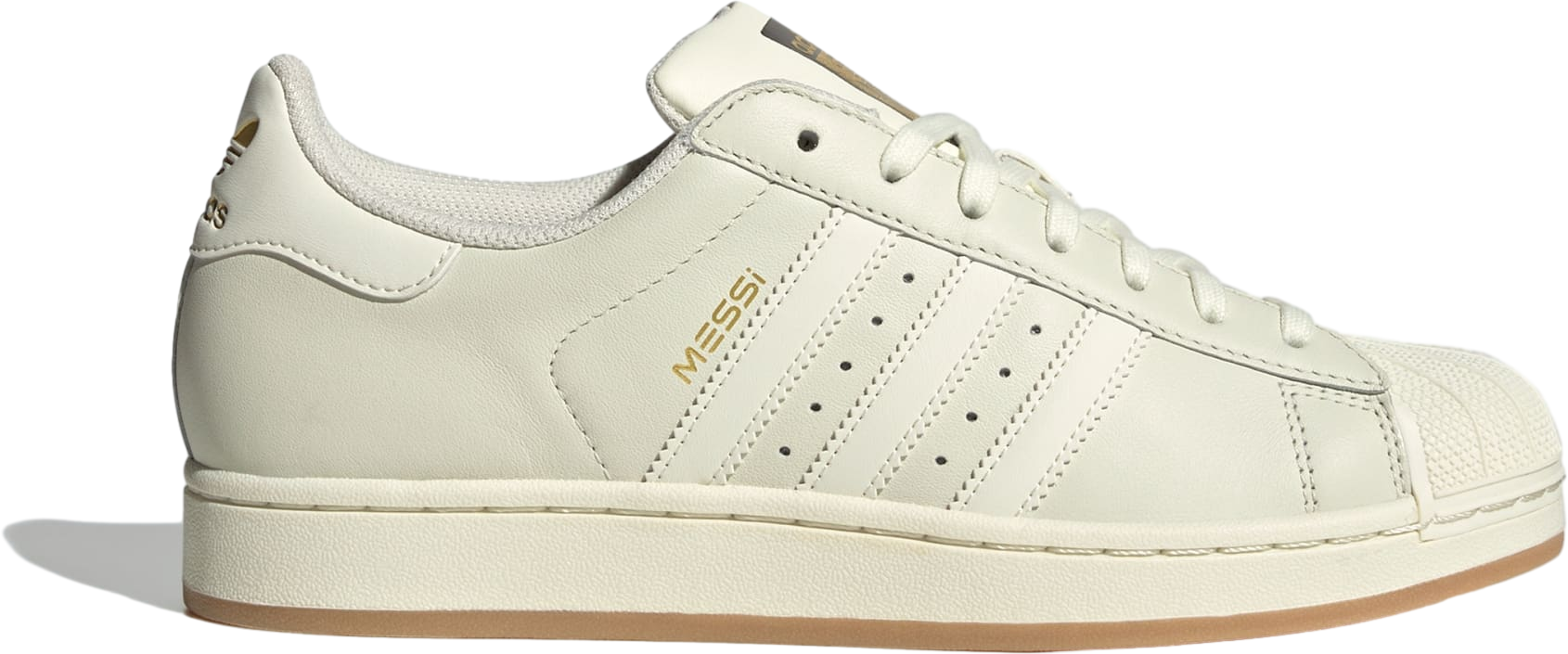 Adidas Superstar Messi Ivory / Gold Metallic - Jun 2026 - KH5337 