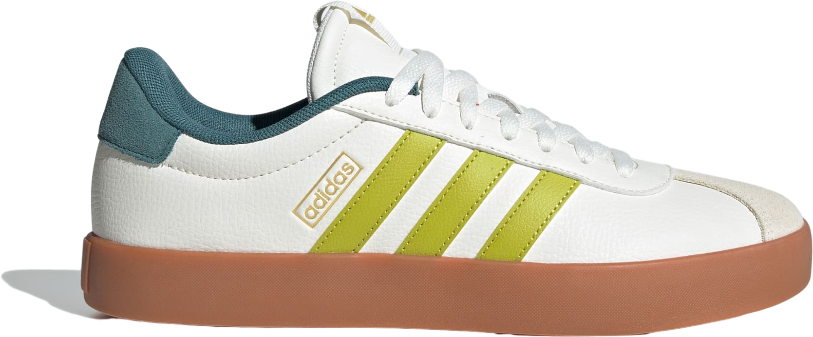 Adidas VL Court 3.0 \'White Preloved Green\' - Size 13 - New adidas VL COURT 3.0 White / Green / Gum - Fast delivery  main image 3