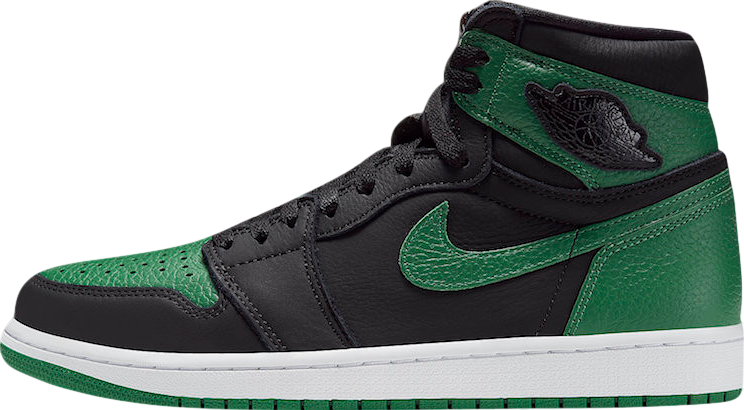 Air Jordan 1 High OG Pine Green Black - Feb 2020 - 555088  display picture 1
