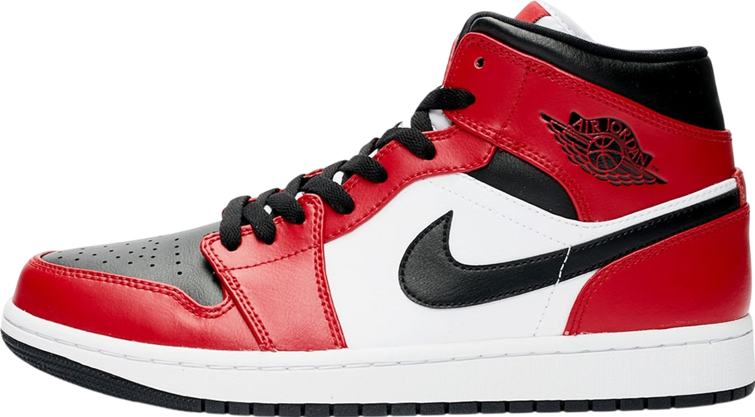 Air Jordan 1 Mid Hyper Royal University Red - Feb 2019 - 554724124 