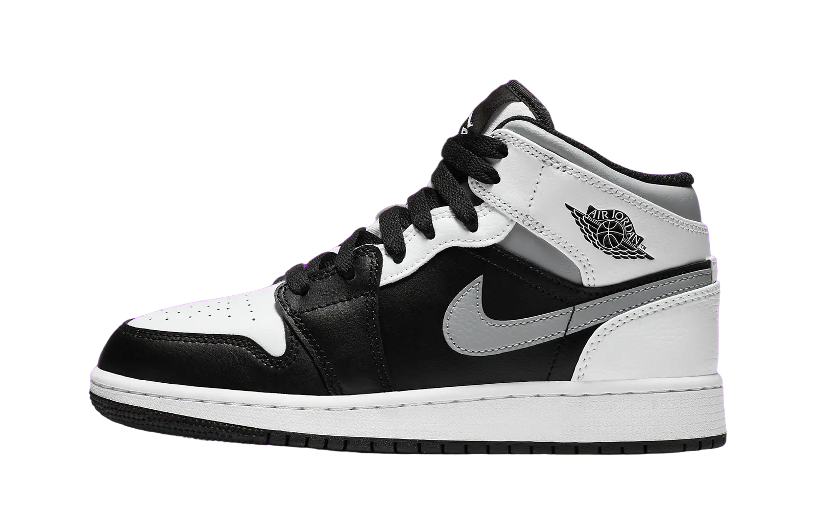 Air Jordan 1 Mid GS White Shadow - Jun 2024 - 554725-073 