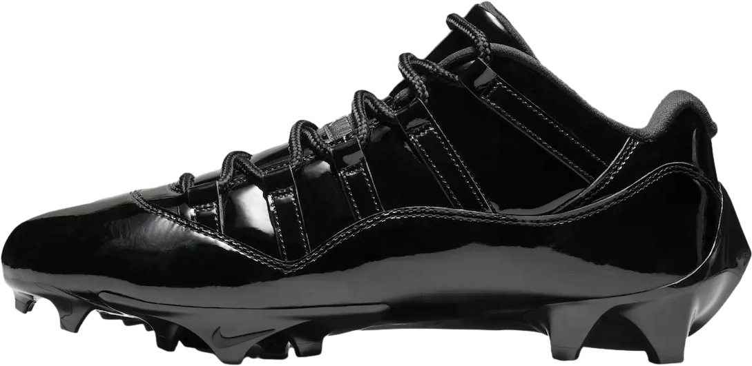 Air Jordan 11 Low TD Cleat Black Patent