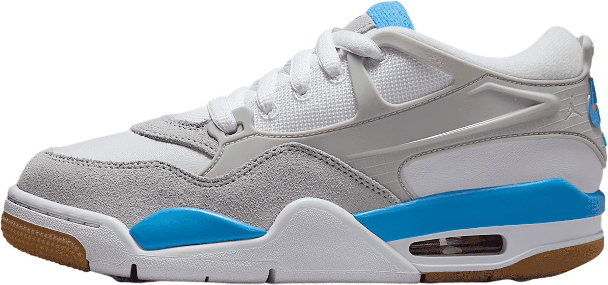 Air Jordan 4 RM GS White / Neutral Grey / Blue - Apr 2025 - FQ7938 