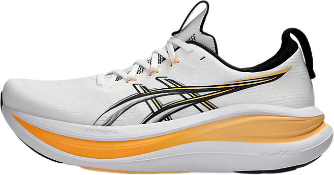 Asics Gel-Nimbus 28 White / Stadium Orange | KicksOnFire