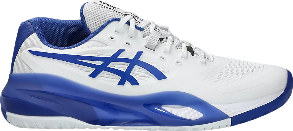 Asics Gel-Resolution X Wide White / Dark Cobalt | KicksOnFire