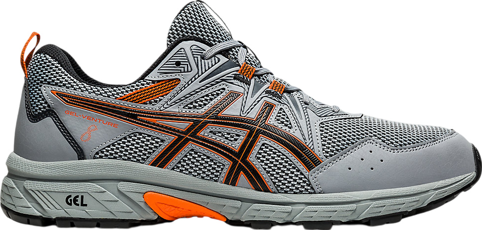 Asics Gel-Venture 8 Grey Orange Trail Running Shoes Mens 11 1011A824 Sneaker ASICS - Brandclub - ASICS Men main image 4