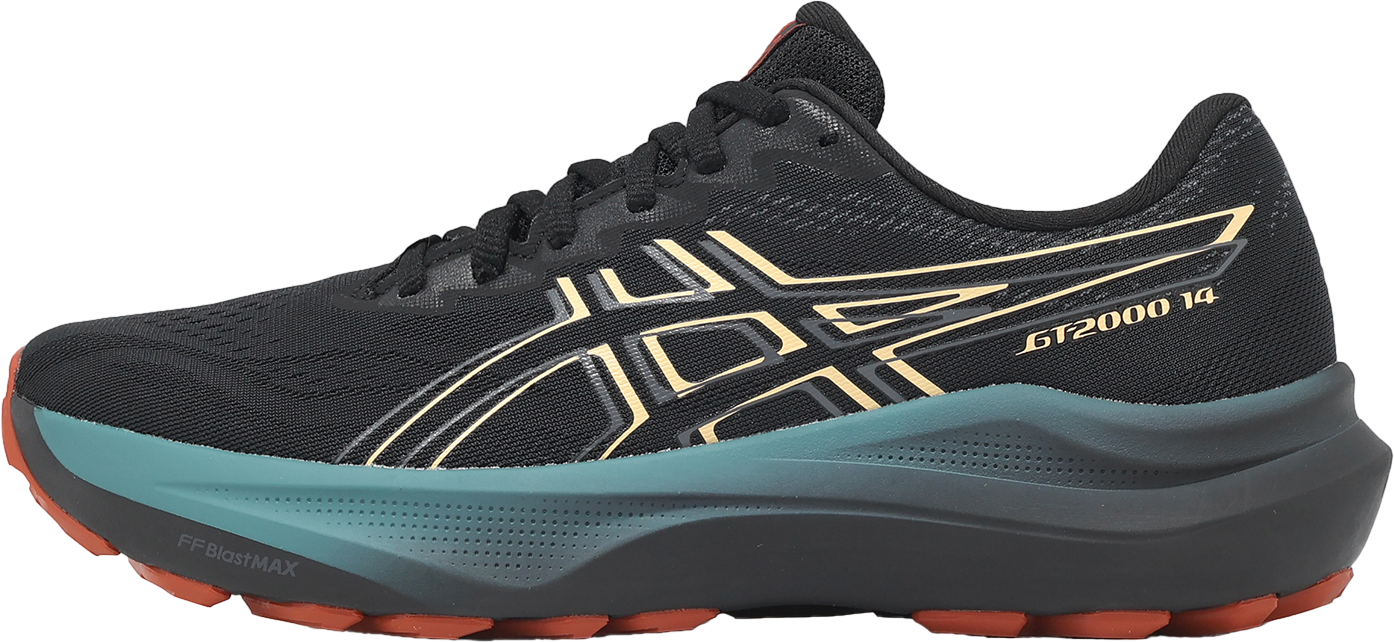 ASICS GT-2000 14 Gore-Tex Running Shoes Black/Apricot Crush Color-Way, Size 14 ASICS GT-2000 14 Women main image 2
