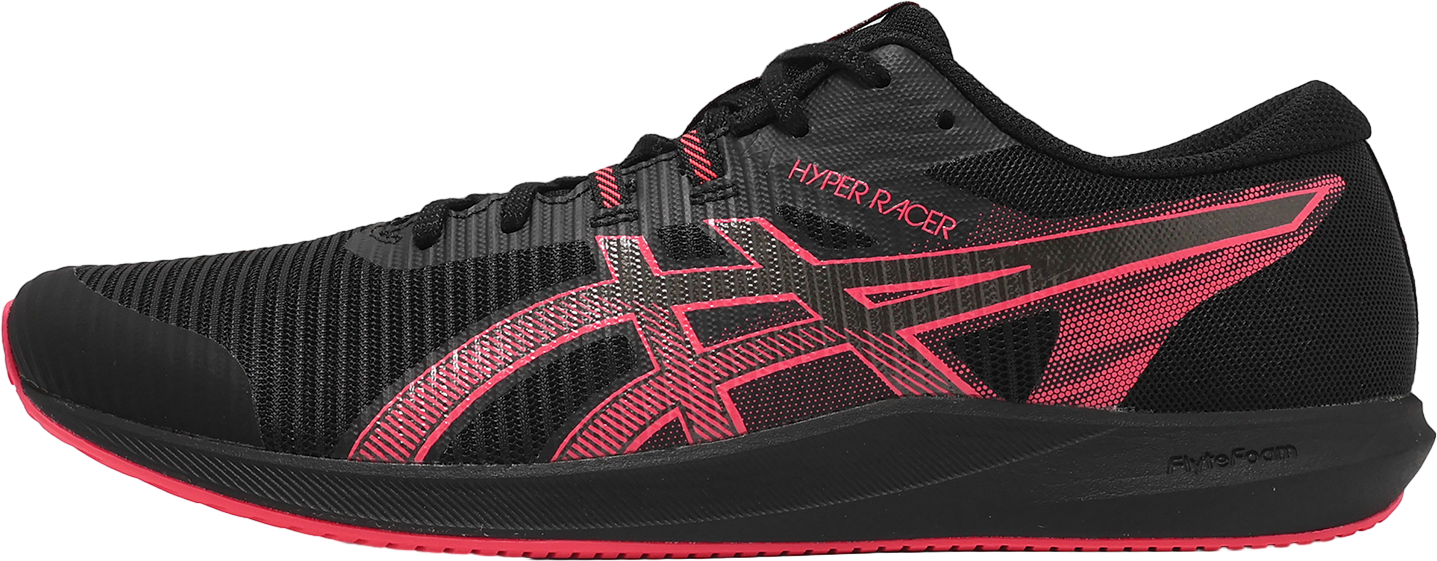 Asics Hyper Racer Black / Gunmetal | KicksOnFire