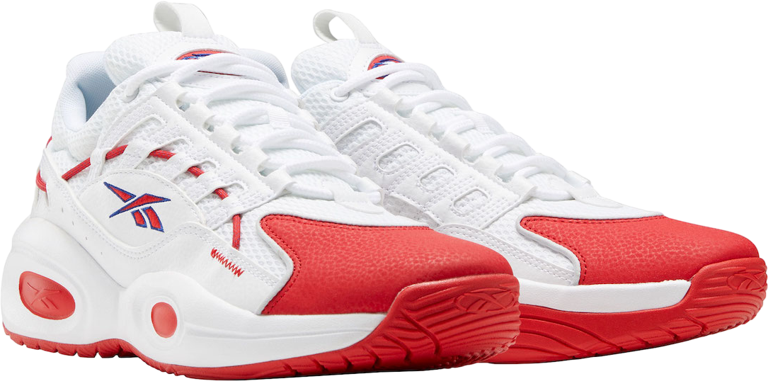 White Red Reebok Reebok Solution Mid White Red | KicksOnFire